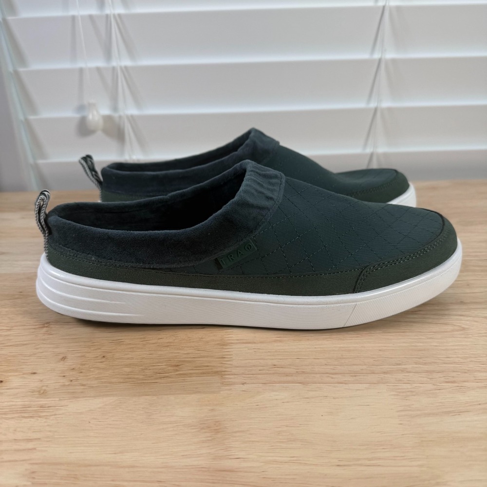 Traq by Alegria Mule Shoes Women's Size US 11 Green Slip-On Comfort Tra-Kiq-5301